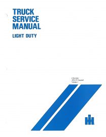 Service Manual for 1972-1975 International IH Pickup & Travelall